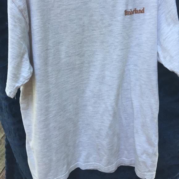 TIMBERLAND Grey Tee Shirt Youth M Medium 10 12 - Picture 5 of 6